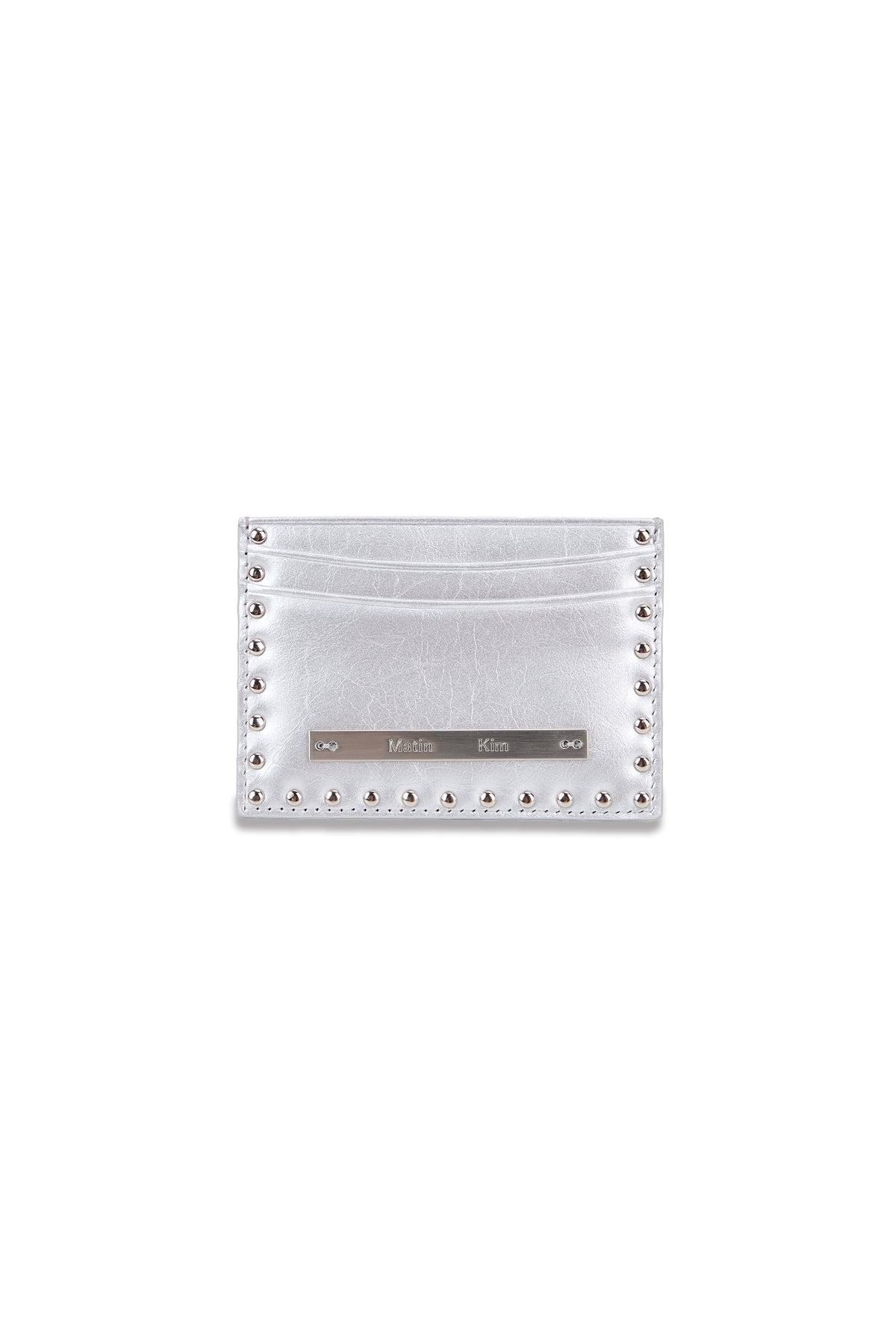 Ví Đựng Thẻ Thời Trang Unisex Matin Kim Western Stud Card Wallet - Silver