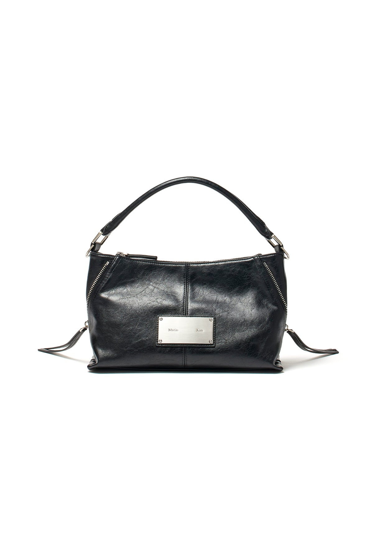 Túi Thời Trang Nữ Matin Kim Side Zipper Two Way Bag - Black