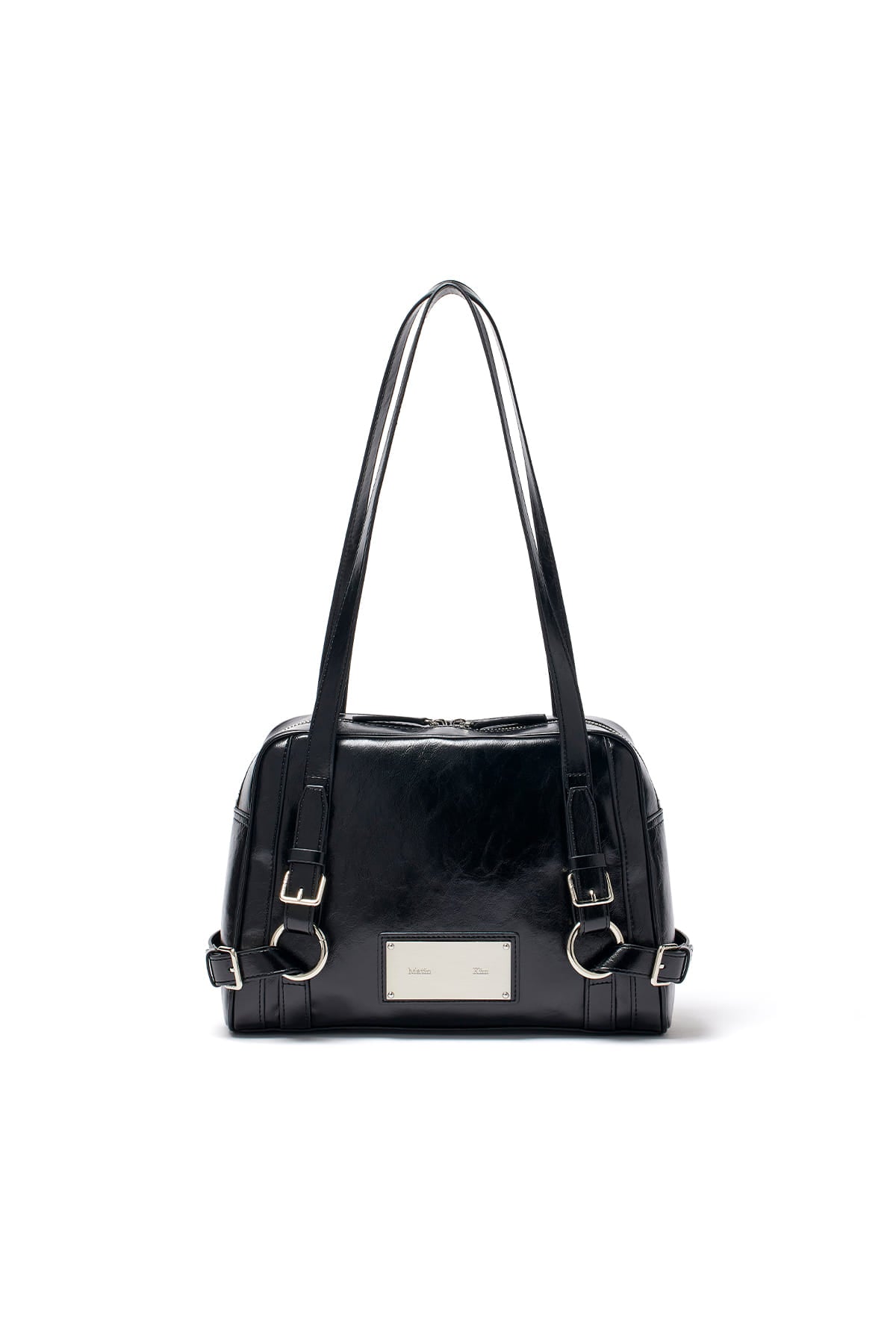 Túi Thời Trang Nữ Matin Kim Biker Detail Square Shoulder Bag - Black
