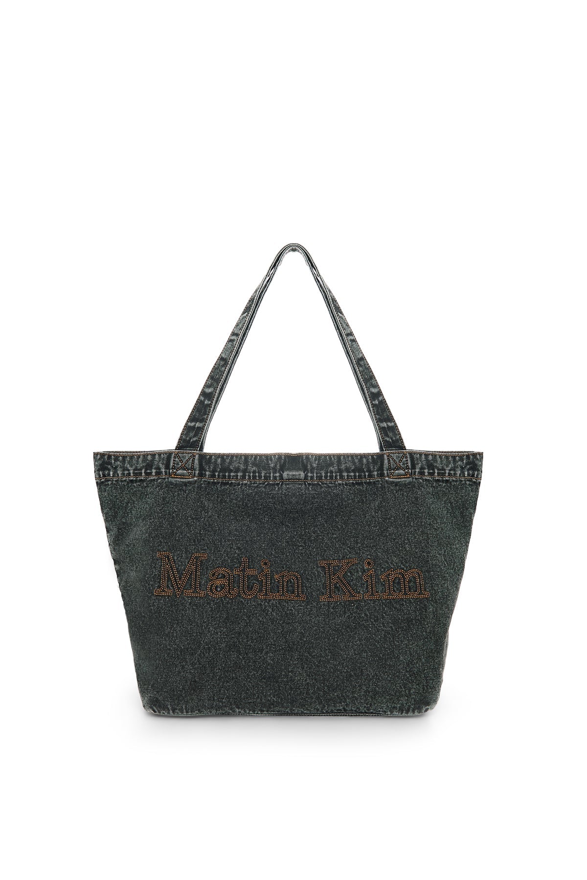Túi Thời Trang Nữ Matin Kim Matin Stitch Denim Shoulder Bag - Black