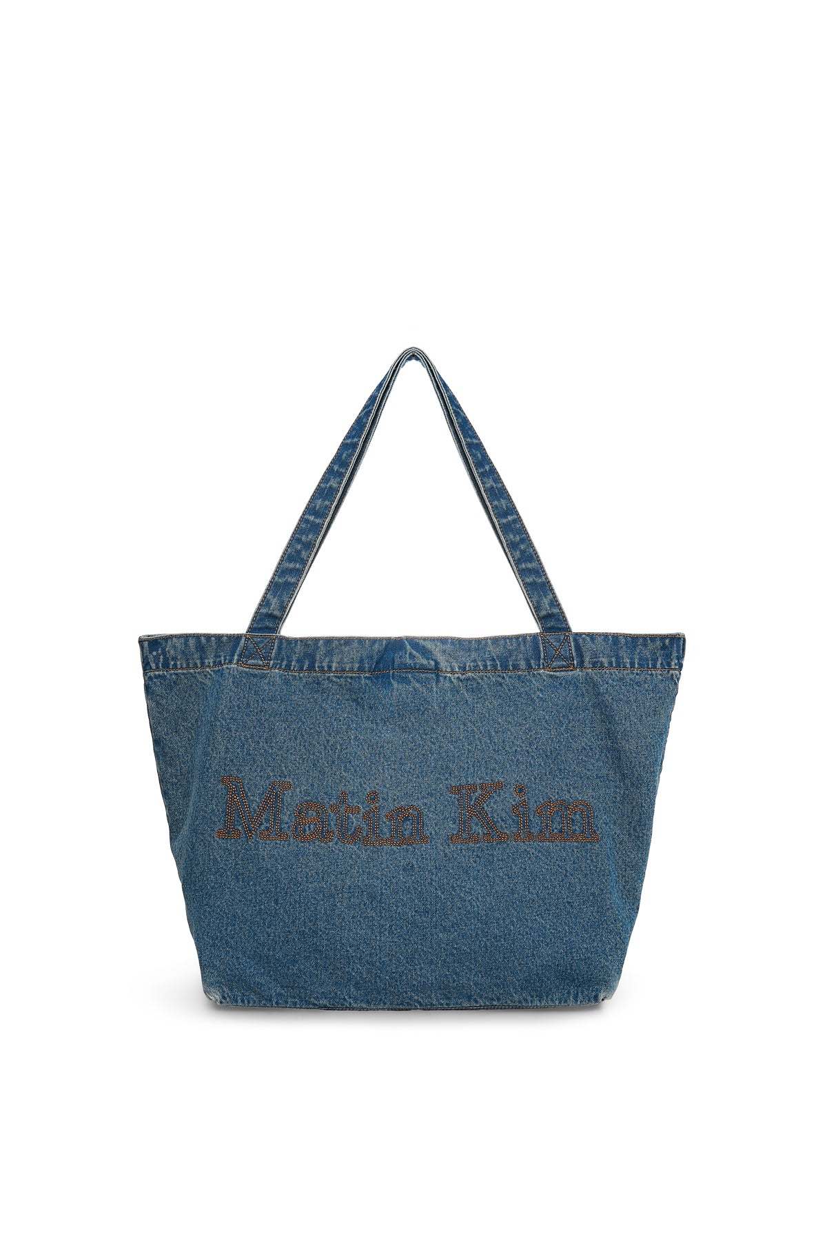 Túi Thời Trang Nữ Matin Kim Matin Stitch Denim Shoulder Bag - Blue
