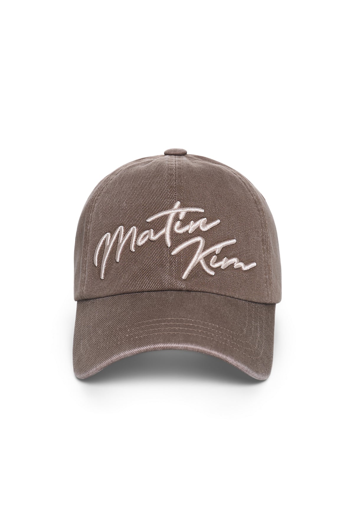 Nón Thời Trang Unisex Matin Kim Logo Script Ball Cap - Brown
