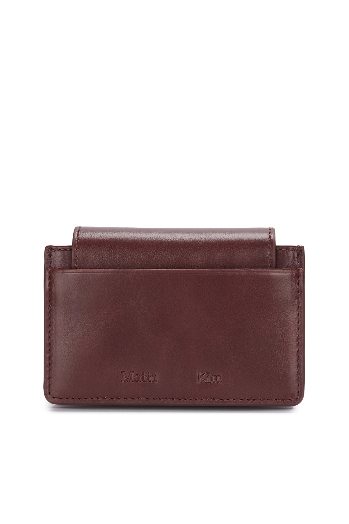Ví Thời Trang Unisex Matin Kim Vintage Accordion Wallet - Brown