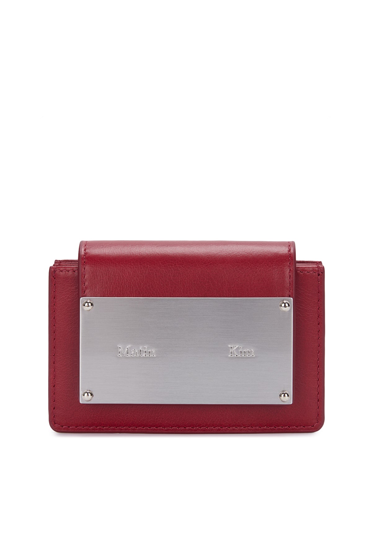 Ví Thời Trang Unisex Matin Kim Vintage Accordion Wallet - Red