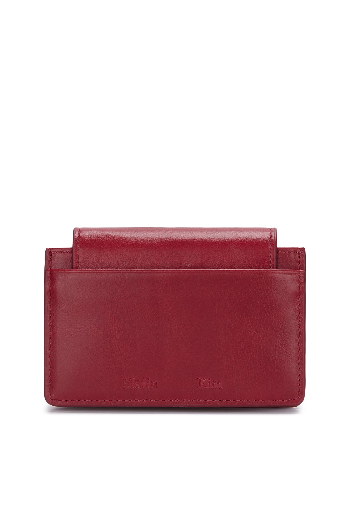 Ví Thời Trang Unisex Matin Kim Vintage Accordion Wallet - Red