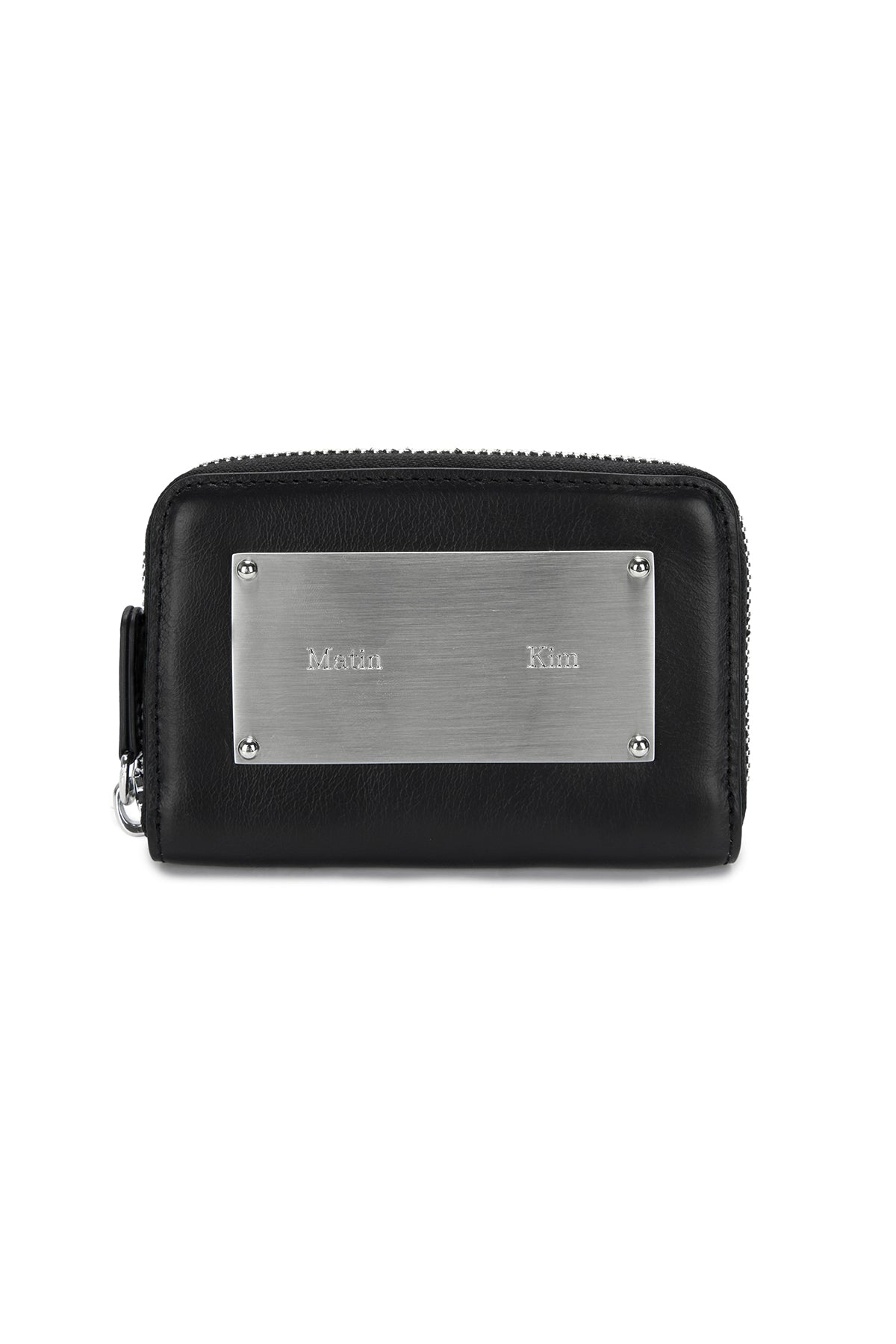 Ví Thời Trang Unisex Matin Kim Vintage Compact Wallet - Black