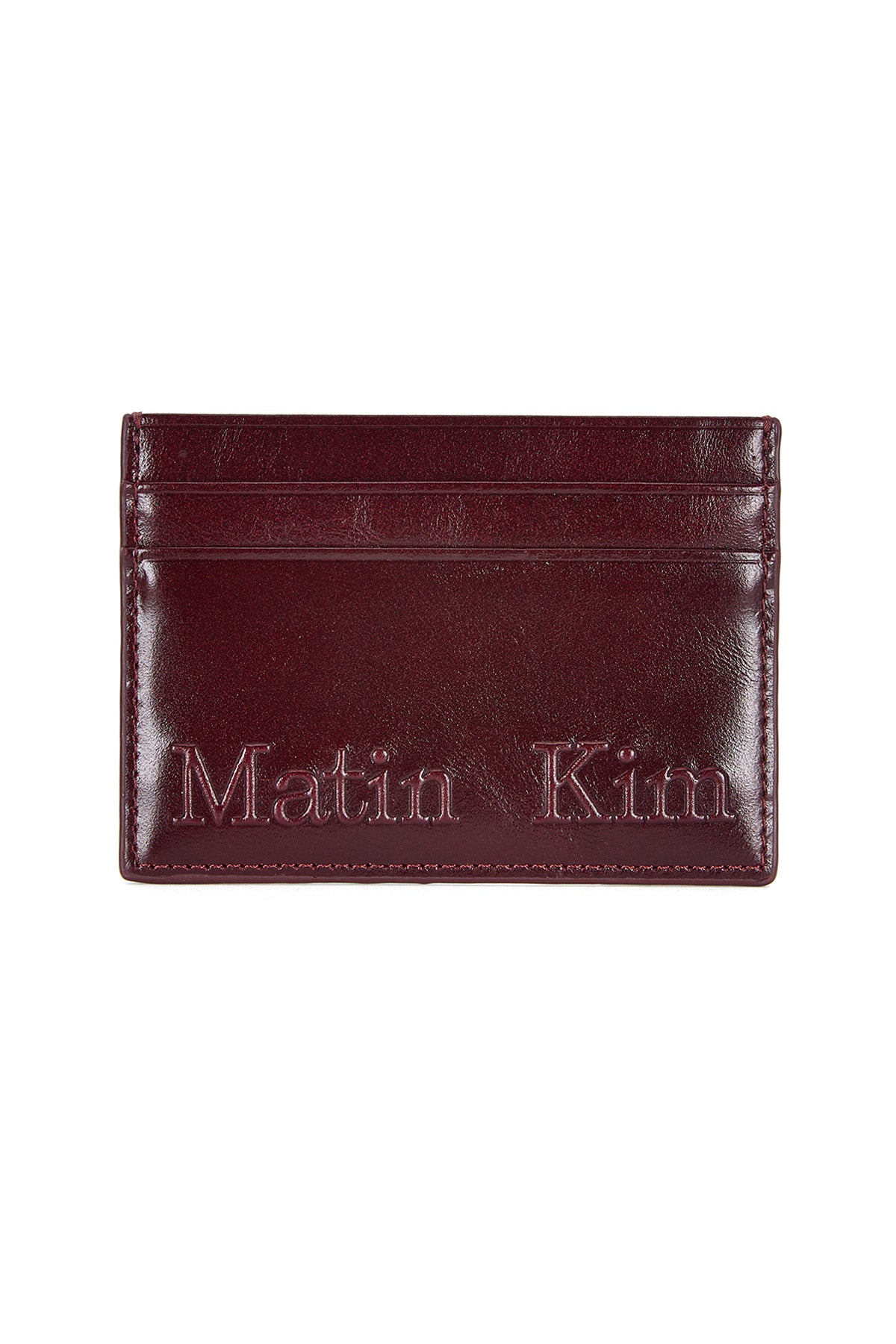 Ví Đựng Thẻ Thời Trang Unisex Matin Kim - Burgundy