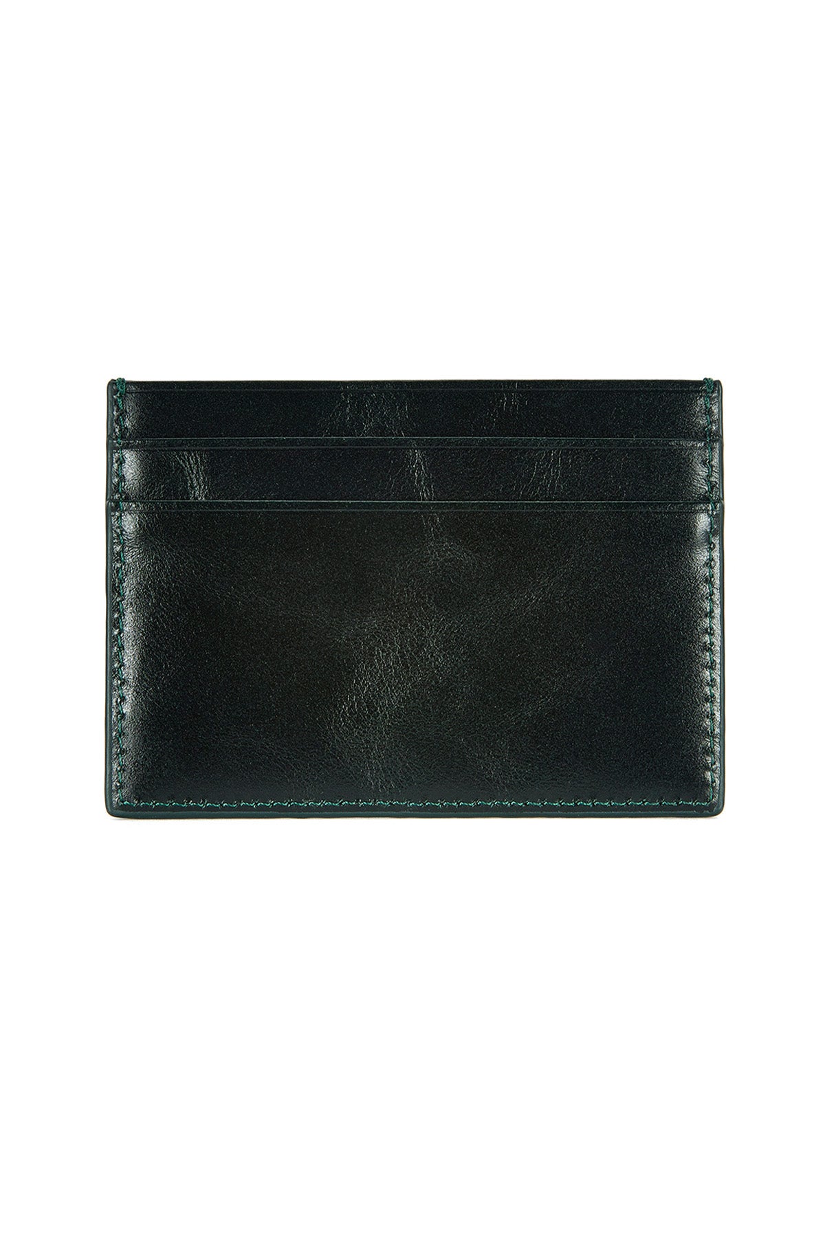 Ví Đựng Thẻ Thời Trang Unisex Matin Kim Embossed Logo Card Wallet - Dark Green