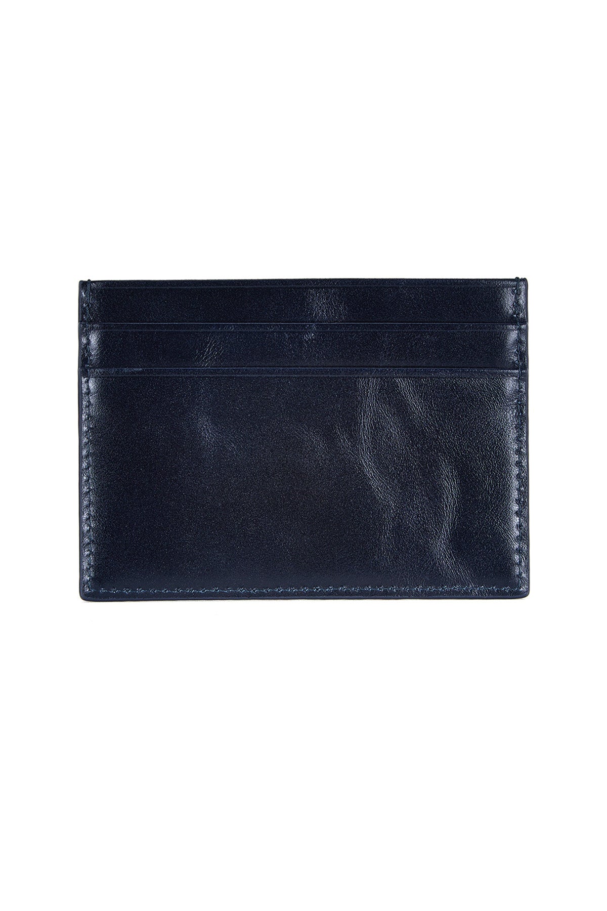 Ví Đựng Thẻ Thời Trang Unisex Matin Kim Embossed Logo Card Wallet - Navy