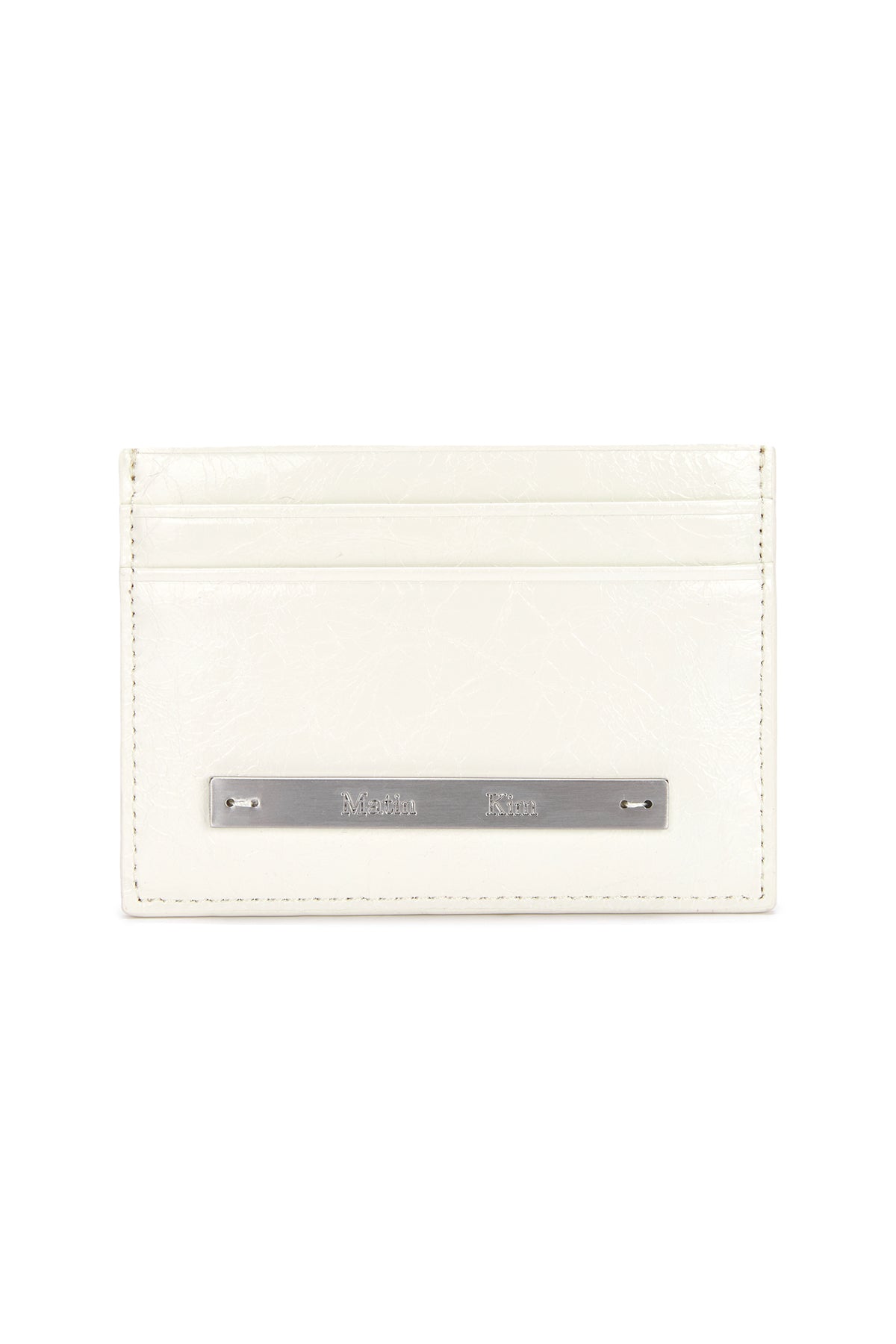Ví Đựng Thẻ Thời Trang Unisex Matin Kim Glossy Card Wallet - Ivory