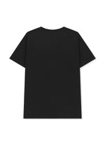 Áo top nữ với logo Matin Kim in nổi bật trên nền đen.