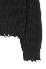 Áo sơ mi unisex màu charcoal có mũ trùm, khóa kéo giữa trước, tay dài, dáng regular dài đến hông.